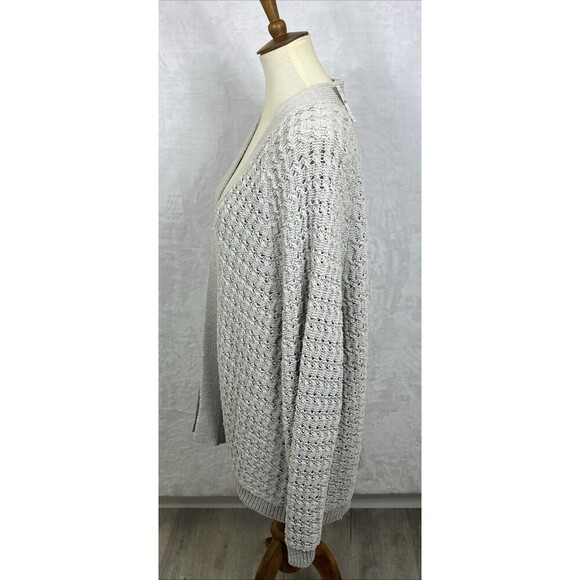 Haven Well Within Women's Open Front Cardigan Sweater Gray Size XXL NWT - Picture 3 of 9